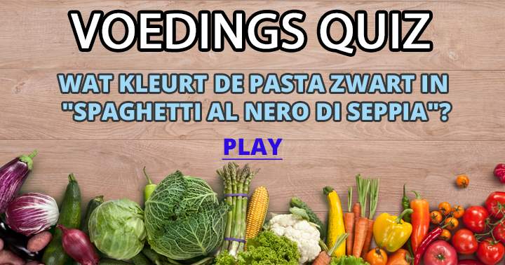 Voedingsquiz