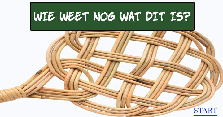 Delen als je weet wat het is!