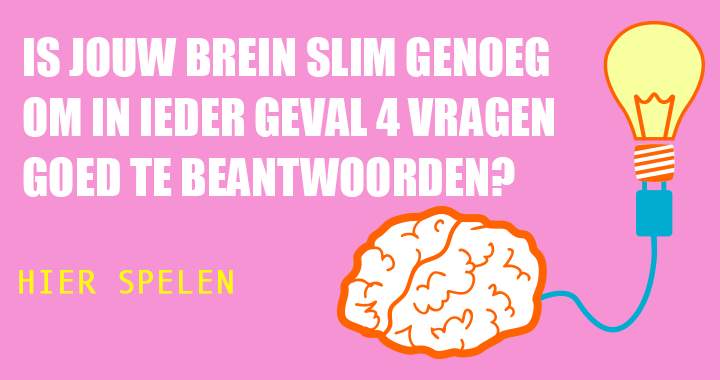 Is jouw brein slim genoeg?