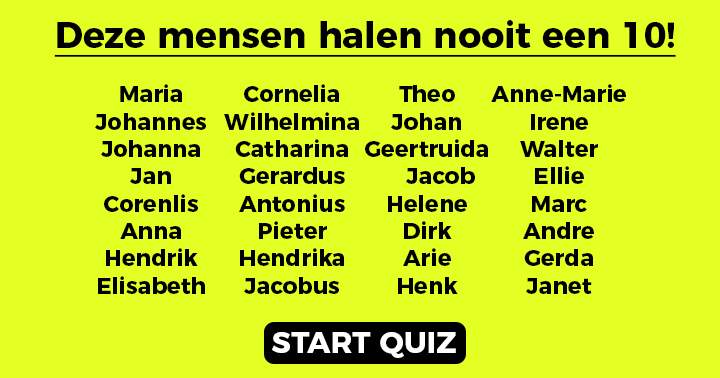 Hele pittige algemene kennis quiz die niemand helemaal haalt!