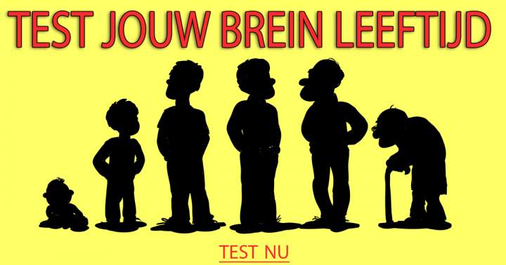 Test de leeftijd van je brein